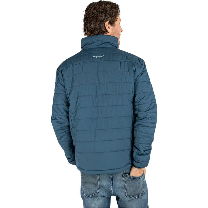 2024 Dryrobe Mens Mid Layer Jacket M100-JCKT-DSB - Deep Sea Blue